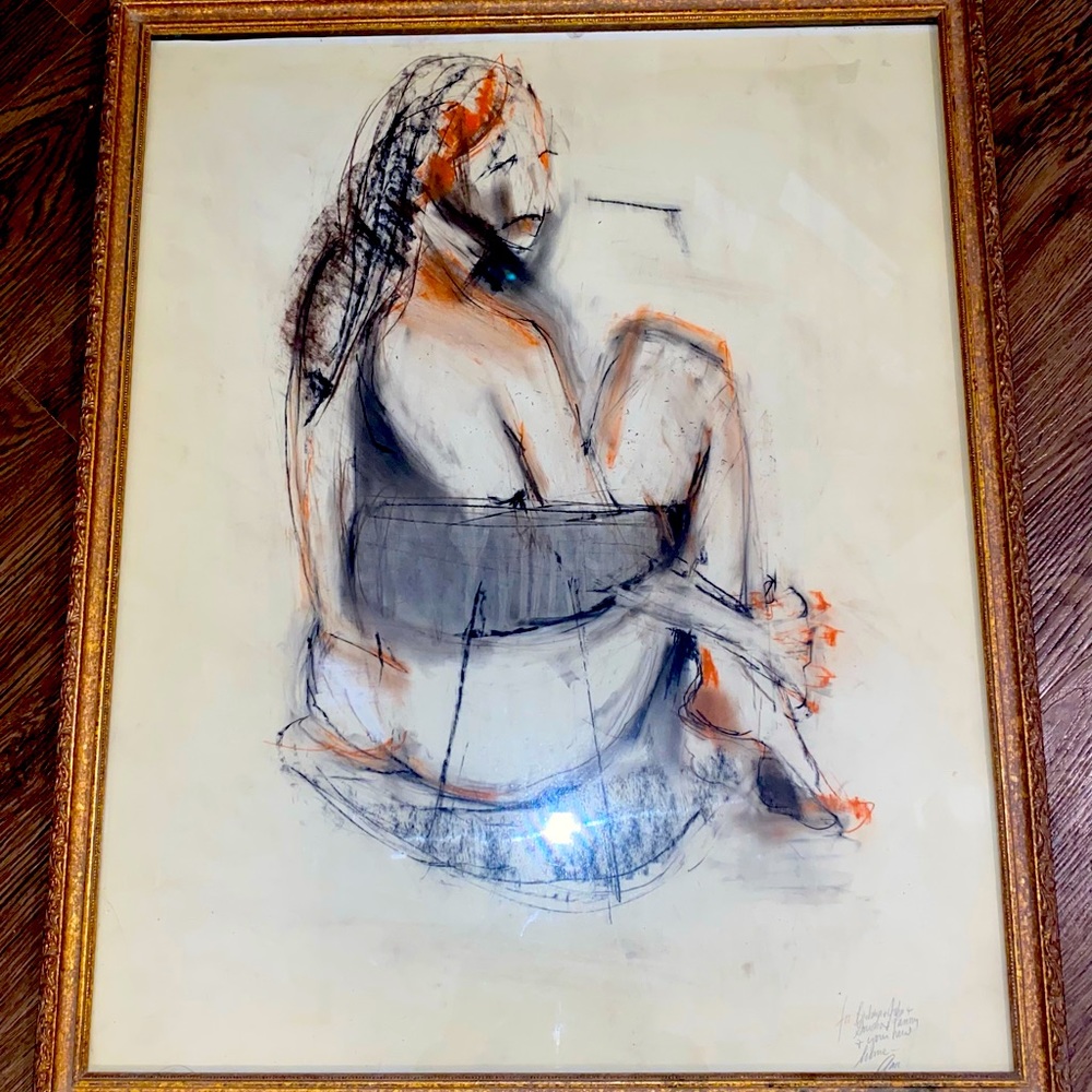 Antique sketch artwork